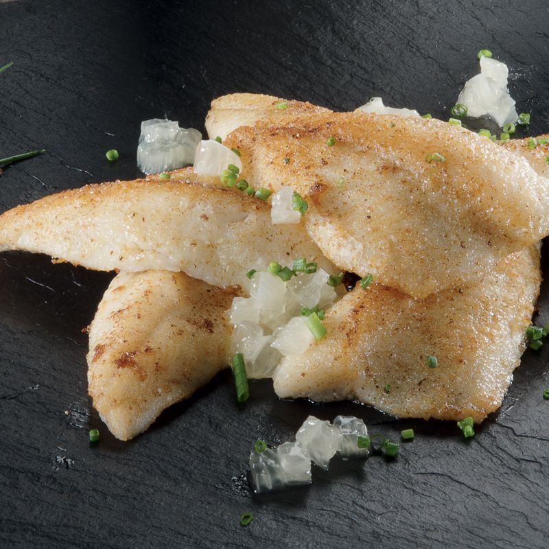 Filets de perches des Alpes au beurre noisette